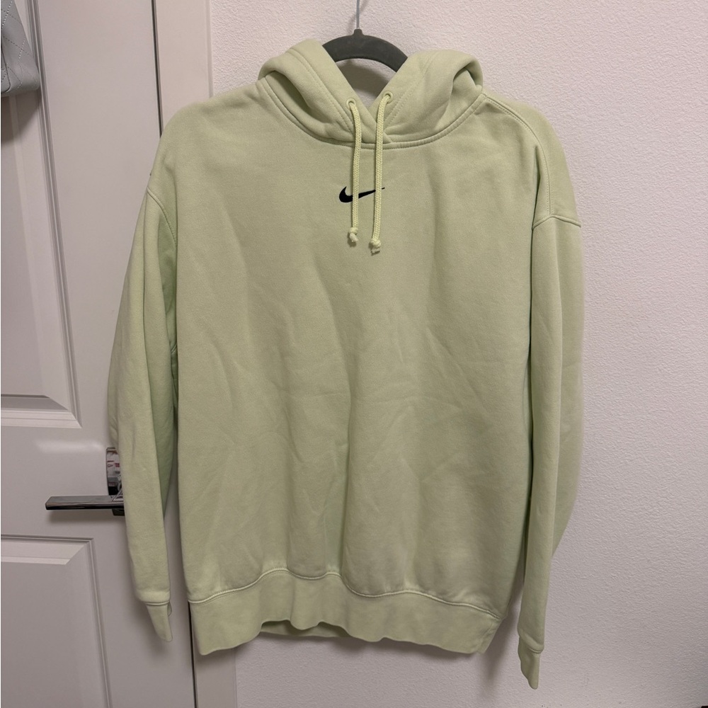 Nike Sportswear Essential Collection Women's Oversized Fleece Hoodie S Green